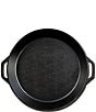 Lodge Cast Iron 17 #double; Seasoned Cast Iron Dual Handle Pan - Image 2