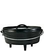 Lodge Cast Iron Camp Dutch Oven - 4 qt. - Image 1