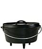 Lodge Cast Iron Camp Dutch Oven - 5-Qt. - Image 1