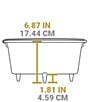 Lodge Cast Iron Camp Dutch Oven- 8-Qt - Image 3