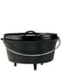 Lodge Cast Iron Camp Dutch Oven- 8-Qt - Image 1