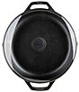 Lodge Cast Iron Chef Collection 12#double; Everyday Pan with Lid - Image 3