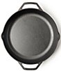 Lodge Cast Iron Chef Collection Dual Handle Skillet - Image 3