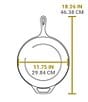Lodge Cast Iron Covered Deep Skillet, 5 Qt. - Image 3
