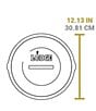 Lodge Cast Iron Covered Deep Skillet, 5 Qt. - Image 5