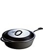 Lodge Cast Iron Covered Deep Skillet, 5 Qt. - Image 1