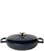 Lodge Cast Iron Luxe Enamel Braiser, 3.6 Quart - Image 1