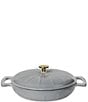 Lodge Cast Iron Luxe Enamel Braiser, 3.6 Quart - Image 3