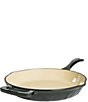 Lodge Cast Iron Luxe Enamel Skillet, 11#double; - Image 2
