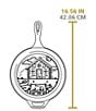 Lodge Wanderlust Cast Iron Cabin Combo Cooker, 3.2 Qt. - Image 3