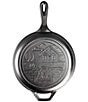 Lodge Wanderlust Cast Iron Cabin Combo Cooker, 3.2 Qt. - Image 1