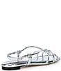 Loeffler Randall Karly Metallic Flat Strappy Sandals - Image 2