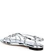 Loeffler Randall Karly Metallic Flat Strappy Sandals - Image 3