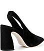 Loeffler Randall Katerina Suede Block Heel Slingback Pumps - Image 2