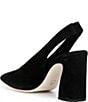 Loeffler Randall Katerina Suede Block Heel Slingback Pumps - Image 3