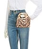 Loeffler Randall Kenzie Zebra Mini Top Handle Bag - Image 4