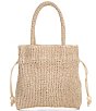 Loeffler Randall Kylie Raffia Top Handle Drawstring Bag - Image 1