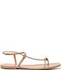 Loeffler Randall Lara Leather Hardware Ankle Strap Flat Sandals - Image 2