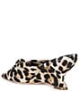 Loeffler Randall Marsy Silk Leopard Slip On Wedge Sandals - Image 3