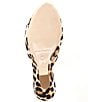 Loeffler Randall Marsy Silk Leopard Slip On Wedge Sandals - Image 6