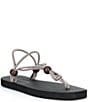 Loeffler Randall Mika T Strap Fabric Sandals - Image 1