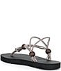 Loeffler Randall Mika T Strap Fabric Sandals - Image 3