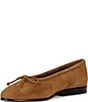 Loeffler Randall Noelle Suede Bow Ballet Flats - Image 4