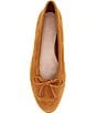 Loeffler Randall Noelle Suede Bow Ballet Flats - Image 2
