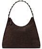 Loeffler Randall Stassie Suede Studded Handle Shoulder Bag - Image 1