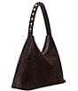 Loeffler Randall Stassie Suede Studded Handle Shoulder Bag - Image 2