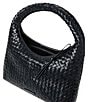 Loeffler Randall Willow Square Weave Hobo Shoulder Bag, Color:Black - Image 3