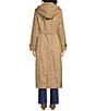 London Fog Single Breasted Belted Maxi Trench Coat - Image 6