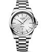 Longines Men's Conquest Automatic Stainless Steel Bracelet Watch, Color:Silver - Image 1