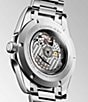 Longines Men's Conquest Automatic Stainless Steel Bracelet Watch, Color:Silver/Green - Image 3