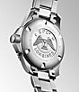 Longines Men's Hydroconquest Automatic Stainless Steel Bracelet Watch, Color:Silver/Blue - Image 3