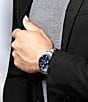 Longines Men's Hydroconquest Automatic Stainless Steel Bracelet Watch, Color:Silver/Blue - Image 4