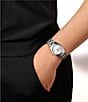 Color:Silver - Image 4 - Women's Conquest Classic Quartz Analog Stainless Steel Bracelet Watch