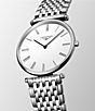 Color:Silver - Image 2 - Women's La Grande Classique Quartz Analog White Dial Stainless Steel Bracelet Watch