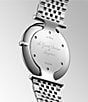 Color:Silver - Image 3 - Women's La Grande Classique Quartz Analog White Dial Stainless Steel Bracelet Watch