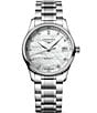 Color:Silver - Image 1 - Women's Master Automatic Stainless Steel Bracelet Watch