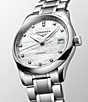 Color:Silver - Image 2 - Women's Master Automatic Stainless Steel Bracelet Watch