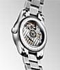 Longines Women's Master Collection Automatic Stainless Steel Bracelet Watch, Color:Silver - Image 3