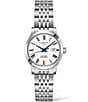 Color:Silver - Image 1 - Women's 33mm Record Collection Automatic Stainless Steel Bracelet Watch
