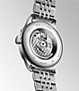 Color:Silver - Image 3 - Women's 40mm Record Collection Automatic Stainless Steel Bracelet Watch