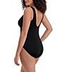 Longitude Solidtude Sheer Mesh High Neck Tummy Control One-Piece Swimsuit - Image 3