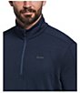 Color:Dark Insignia Blue Heather - Image 3 - Bees Knees Performance Stretch Quarter-Zip Pullover