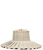 Lorna Murray Avoca Capri Maxi Pleated Straw Sun Hat - Image 1