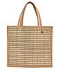 Lorna Murray Contrast Trim Italian Summer Tote Bag, Color:Petra - Image 1