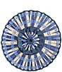 Lorna Murray Mediterranean Island Capri Maxi Pleated Straw Sun Hat, Color:Mediterranean - Image 3