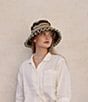 Color:Normandie - Image 4 - Normandie Lux Capri Midi Pleated Sun Hat